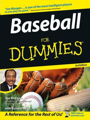 cover image of Baseball For Dummies